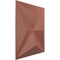 Ekena Millwork 11 7/8in. W x 11 7/8in. H Kent EnduraWall Decorative 3D Wall Panel Covers 0.98 Sq. Ft. WP12X12KEFCP - alternate 3